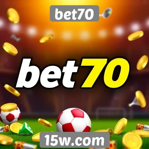 Variedade de jogos disponíveis na bet70